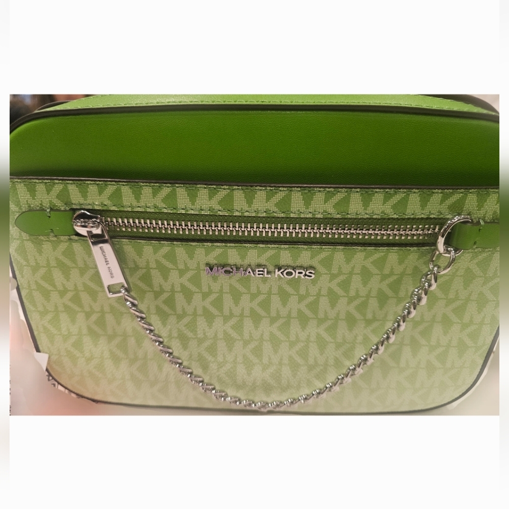 Michael Kors Jet Set Large Ombré Signature Logo Crossbody Body